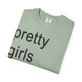 Pretty girls love sza Unisex Garment-Dyed T-shirt