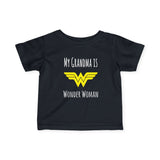 My Grandma is Wonder Woman Baby Shirt Infant Tee