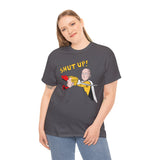 Saitama Slap Shut Up Unisex Heavy Cotton Tee