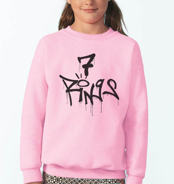7 Rings ariana grande Youth / Kid Sweatshirt