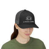 a Little Crabby Snapback Trucker Cap - Geeks Pride