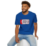 Warning Low Social Battery Unisex T-Shirt