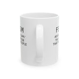Feminism Definition Ceramic Mug Feminist Coffee Cup