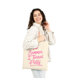 The Summer I Turned Pretty Pink Canvas Tote Bag