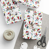 Soot Sprites Santa Christmas Wrapping Paper Studio Ghibli
