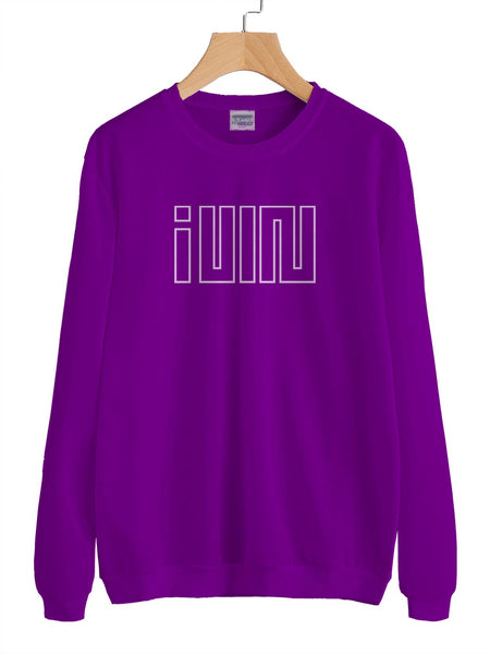 (G)I-dle purple Unisex Sweatshirt