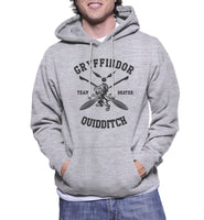 Gryffindor Quidditch Team Beater Black Ink Pullover Hoodie