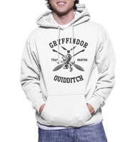 Gryffindor Quidditch Team Beater Black Ink Pullover Hoodie