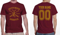 Customize - Gryffindor Quidditch Team Captain Men T-Shirt