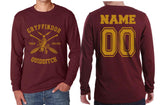 Customize - Gryffindor Quidditch Team Chaser Men Long sleeve t-shirt