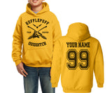 Customize - Hufflepuff Quidditch Team Keeper Youth / Kid Hoodie