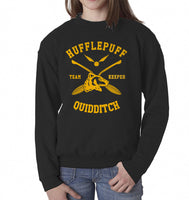 Customize - Hufflepuff Quidditch Team Keeper Youth / Kid Sweatshirt