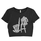 LA Skeleton Women’s Crop Tee