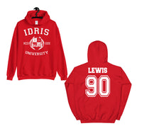 Lewis 90 Idris University Unisex Pullover Hoodie