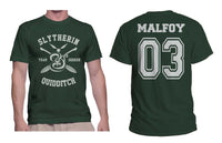 Malfoy 03 Slytherin Quidditch Team Seeker Men T-Shirt