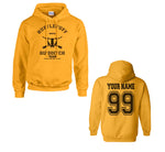Customize - Hufflepuff Quidditch Team Beater Old Design Pullover Hoodie