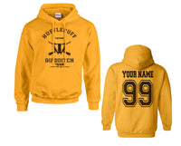 Customize - Hufflepuff Quidditch Team Captain Old Design Pullover Hoodie