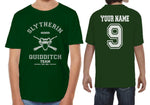 Customize - Slytherin Quidditch Team Seeker Old Design Youth Short Sleeve T-Shirt