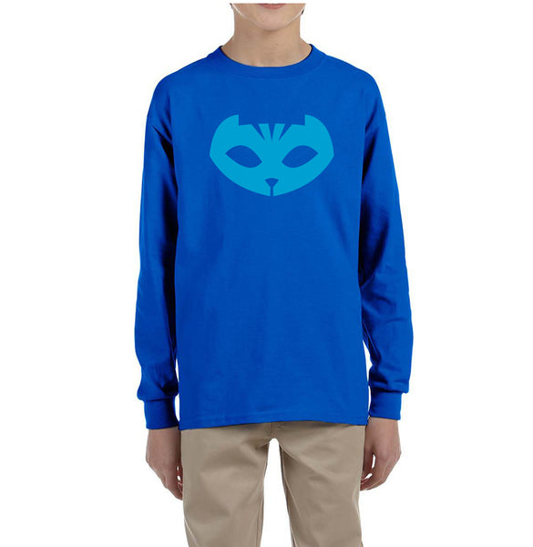 PJ Mask Catboy Blue Youth Long Sleeve T-Shirt