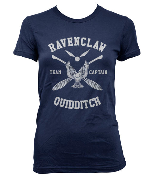 Ravenclaw Quidditch Team Captain White Ink Women T-shirt Tee