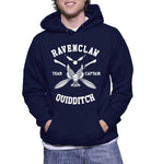 Ravenclaw Quidditch Team Captain White Ink Pullover Hoodie