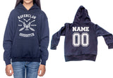 Customize - Ravenclaw Quidditch Team Beater White Ink Youth / Kid Hoodie