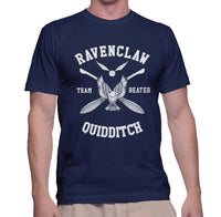 Ravenclaw Quidditch Team Beater White Ink Men T-Shirt