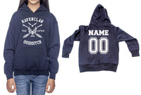 Customize - Ravenclaw Quidditch Team Captain White Ink Youth / Kid Hoodie