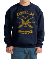 Customize - Ravenclaw Quidditch Team Captain Youth / Kid Sweatshirt