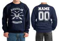 Customize - Ravenclaw Quidditch Team Keeper White Ink Youth / Kid Sweatshirt