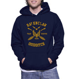 Customize - Ravenclaw Quidditch Team Keeper Yellow Ink Pullover Hoodie