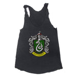 Slytherin Crest #1 Women Tri-Blend Racerback Tank