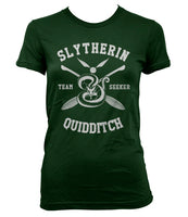 Slytherin Quidditch Team Seeker Women T-shirt Tee