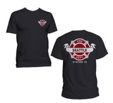 Station 19 Seattle Crest Front and Back Men T-Shirt