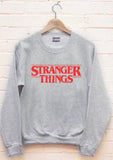 Stranger Things Red Unisex Crewneck Sweatshirt