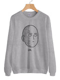 Saitama Face OK Unisex Sweatshirt