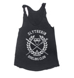 Slytherin Dueling Club Women Tri-Blend Racerback Tank