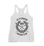 Slytherin Dueling Club Women Tri-Blend Racerback Tank