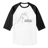 Studio Ghibli 3/4 sleeve raglan shirt