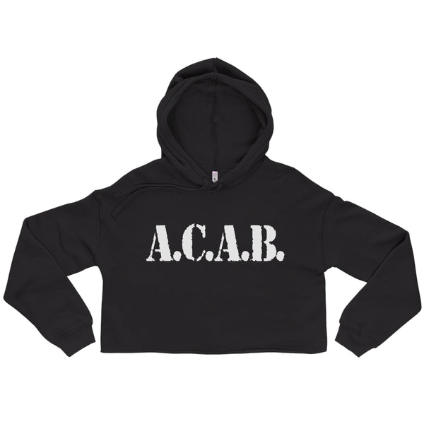 ACAB Crop Hoodie