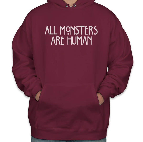 all monsters are human All Monsters Are Human Unisex Pullover Hoodie – Geeks Pride