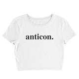 Anticon F Women’s Crop Tee