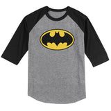 Batman Classic 3/4 sleeve raglan shirt