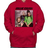 Billie Eilish 90's B Unisex Pullover Hoodie