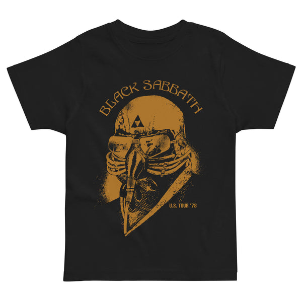 Black Sabbath us tour 78 Toddler Short Sleeve Tee T-shirt