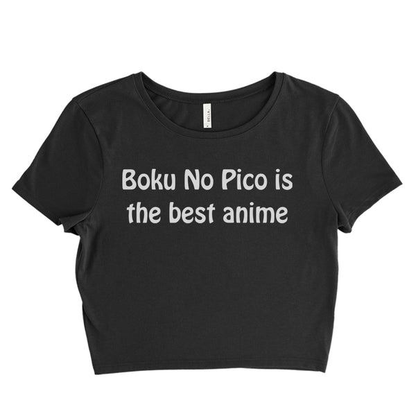 Boku No Pico is the best anime Women’s Crop Tee / Crop Top