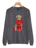 Charles Leclerc Teddy Bear Unisex Sweatshirt