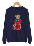Charles Leclerc Teddy Bear Unisex Sweatshirt