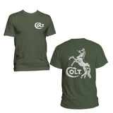 Colt Horse front back Men T-Shirt