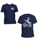 Colt Horse front back Men T-Shirt
